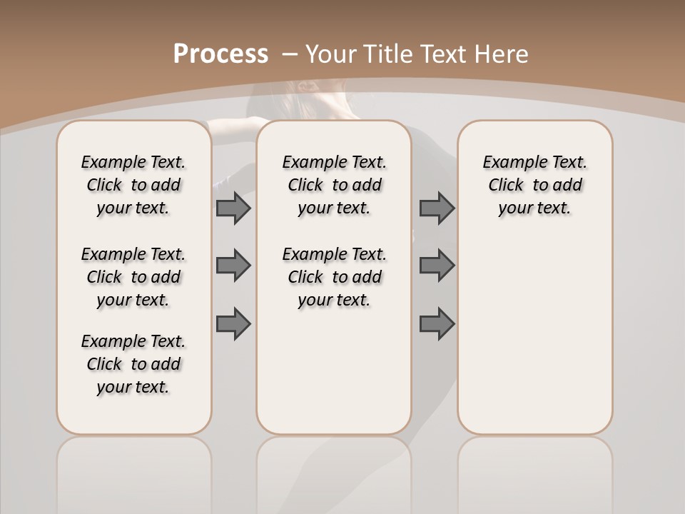 Gymnastic Hop Performer PowerPoint Template