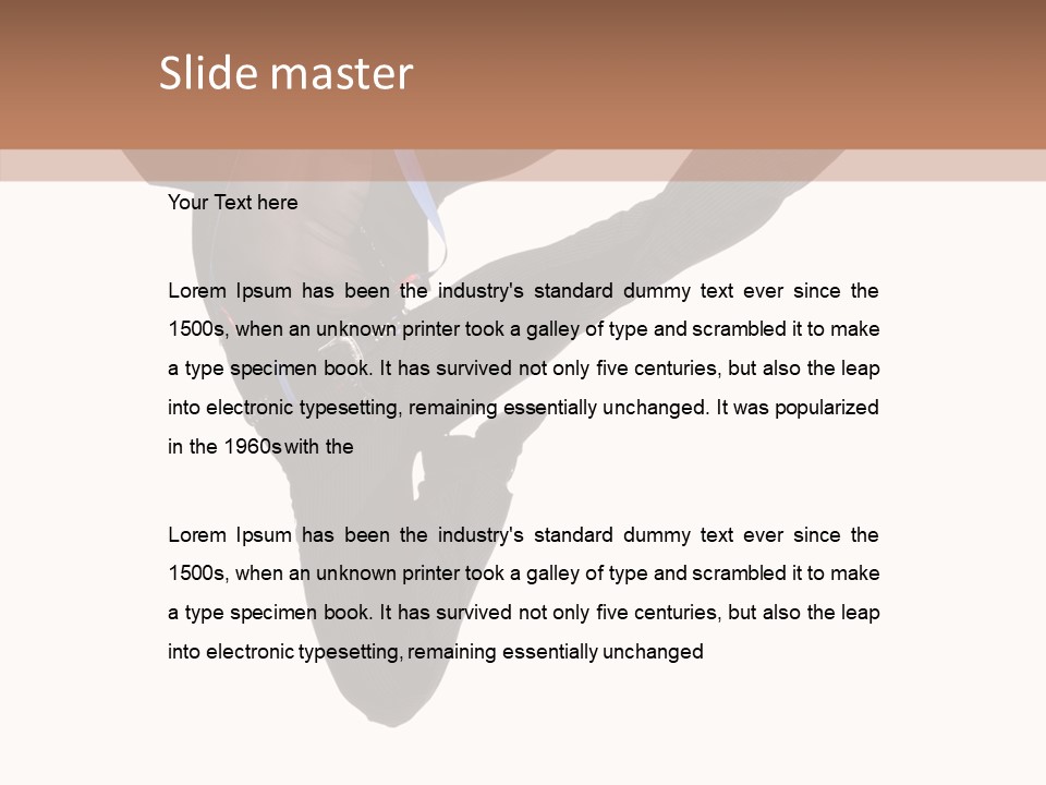 Balance Modern Fly PowerPoint Template