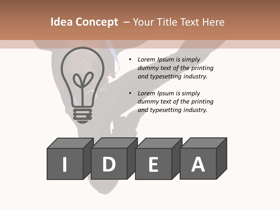 Balance Modern Fly PowerPoint Template