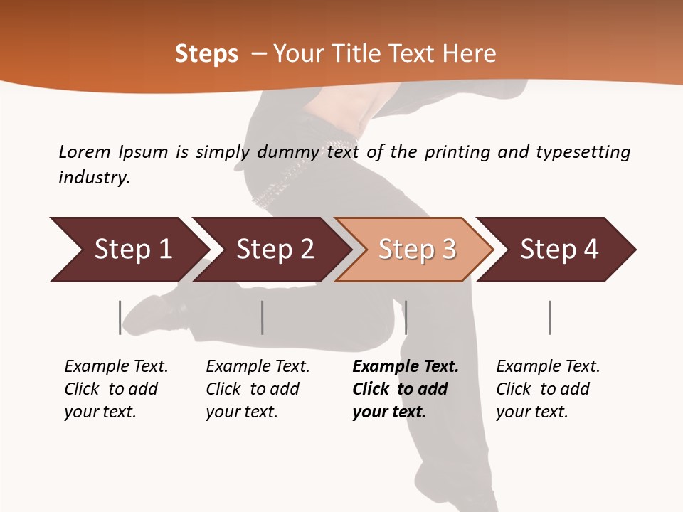 Stunt Jump Style PowerPoint Template