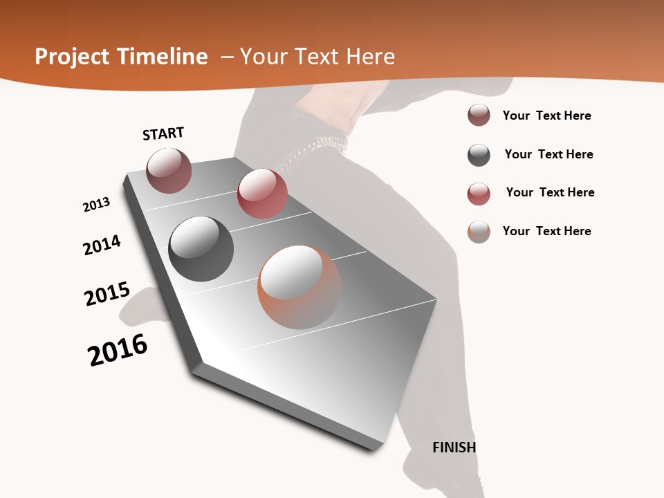 Stunt Jump Style PowerPoint Template