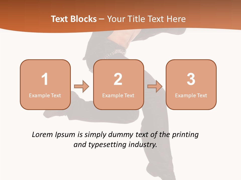 Stunt Jump Style PowerPoint Template