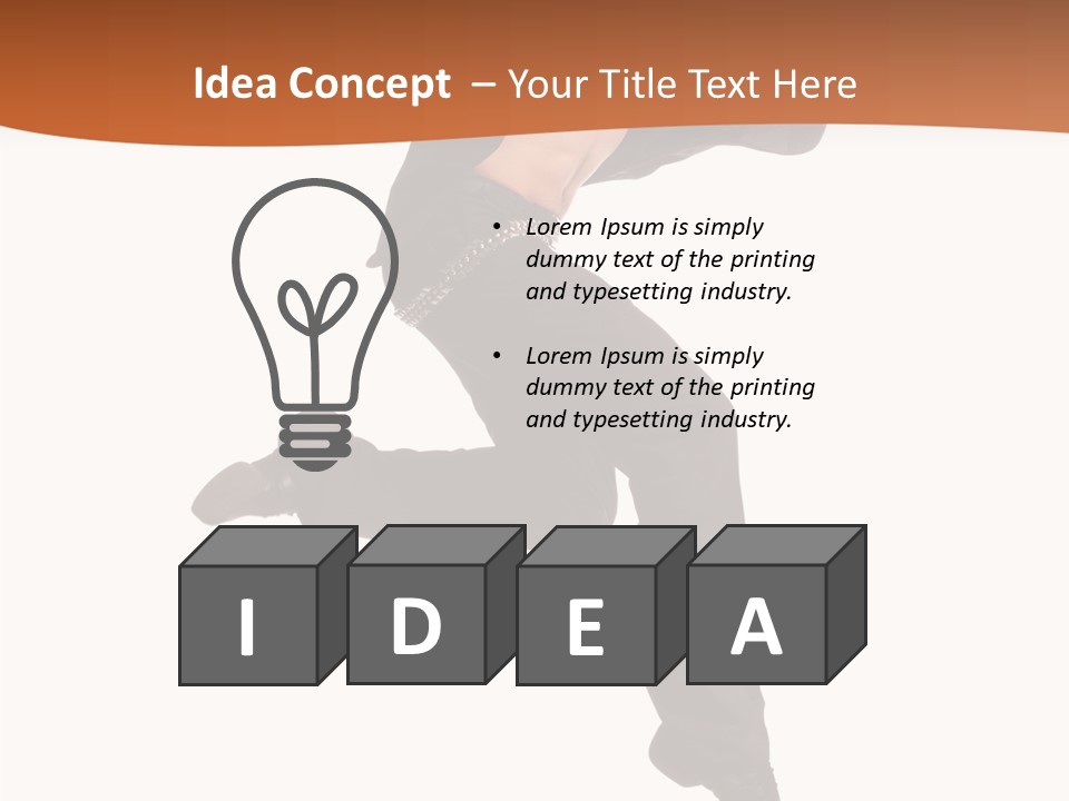 Stunt Jump Style PowerPoint Template