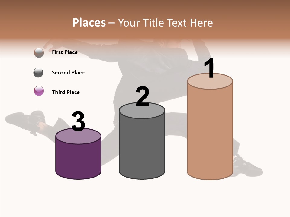 Business Suit Stranger PowerPoint Template