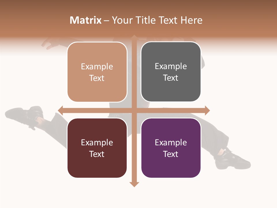 Business Suit Stranger PowerPoint Template