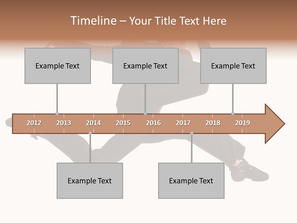 Business Suit Stranger PowerPoint Template