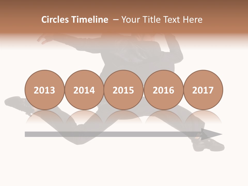 Business Suit Stranger PowerPoint Template