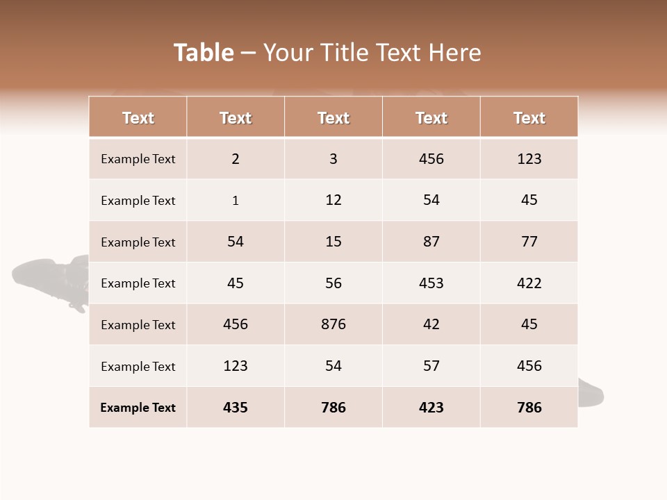 Business Suit Stranger PowerPoint Template