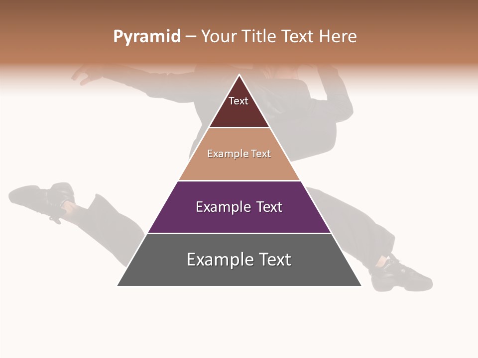 Business Suit Stranger PowerPoint Template