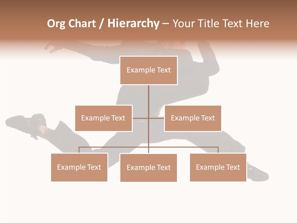 Business Suit Stranger PowerPoint Template