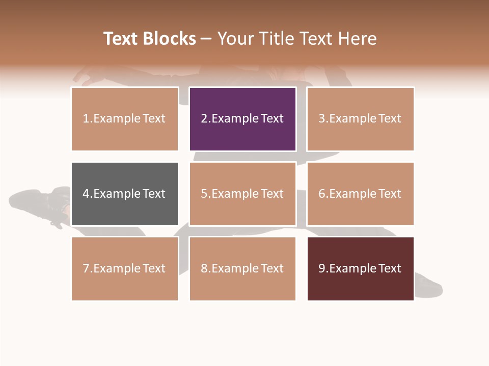 Business Suit Stranger PowerPoint Template