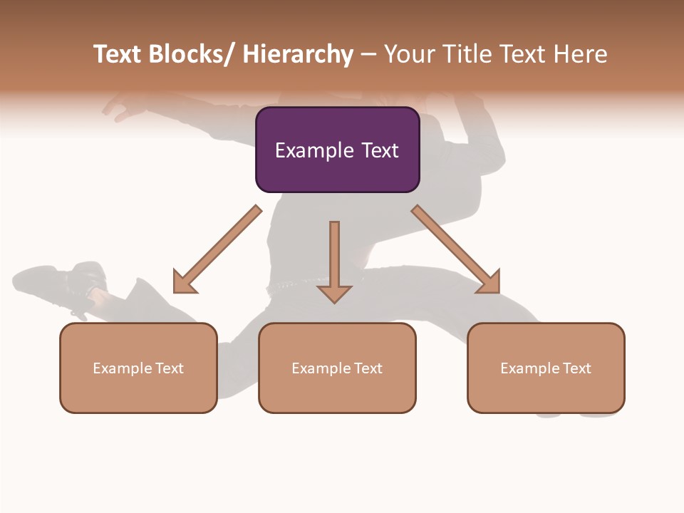 Business Suit Stranger PowerPoint Template