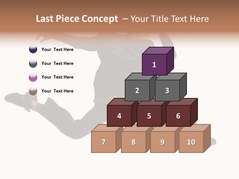 Business Suit Stranger PowerPoint Template