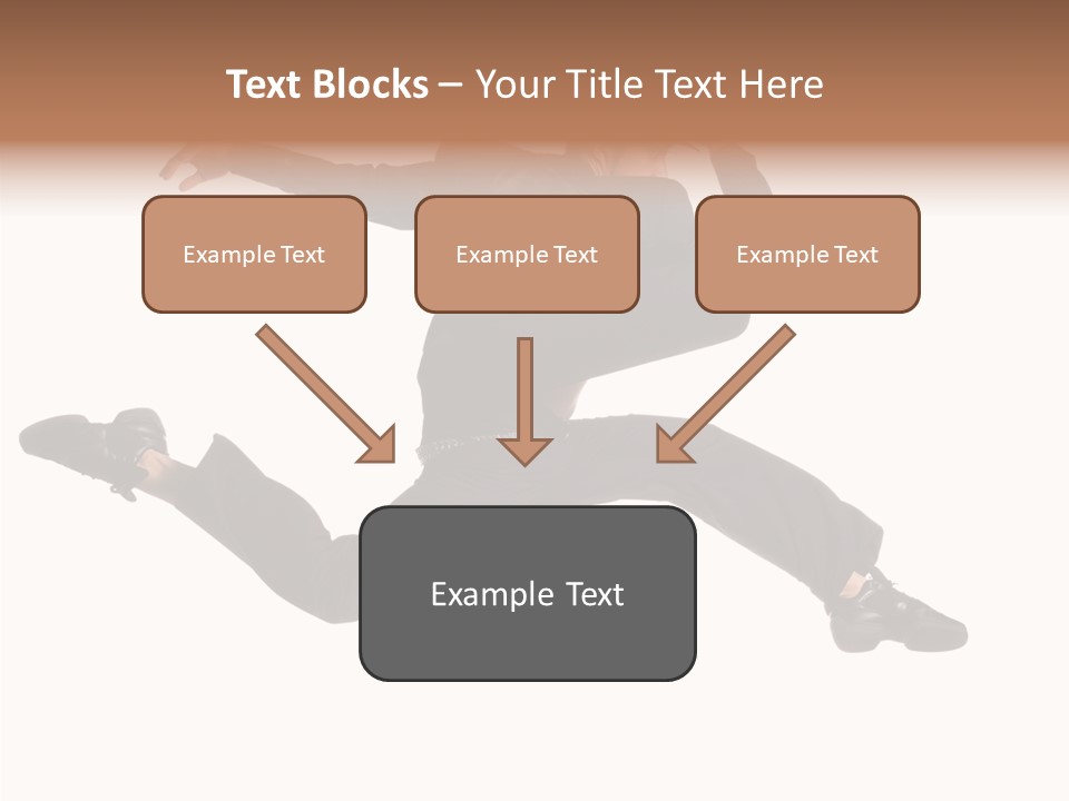 Business Suit Stranger PowerPoint Template