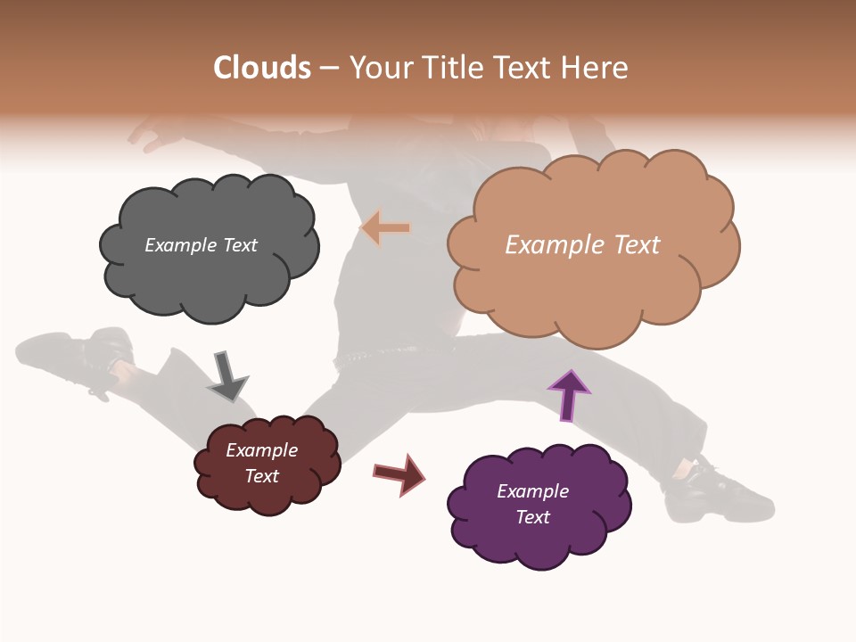 Business Suit Stranger PowerPoint Template