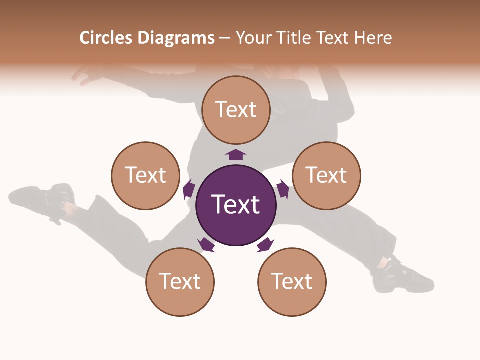 Business Suit Stranger PowerPoint Template