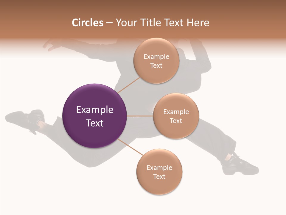 Business Suit Stranger PowerPoint Template