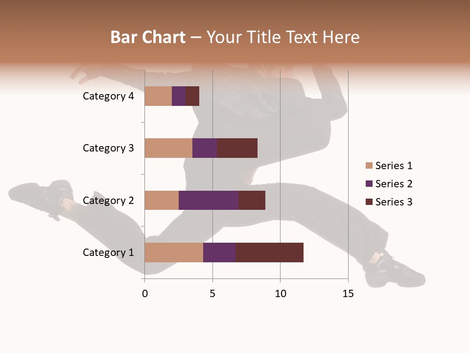 Business Suit Stranger PowerPoint Template