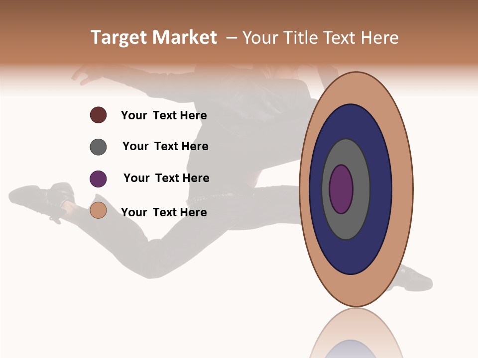 Business Suit Stranger PowerPoint Template