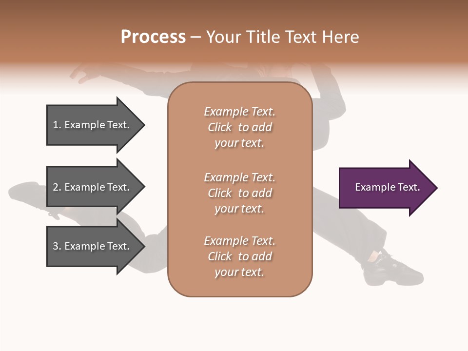 Business Suit Stranger PowerPoint Template