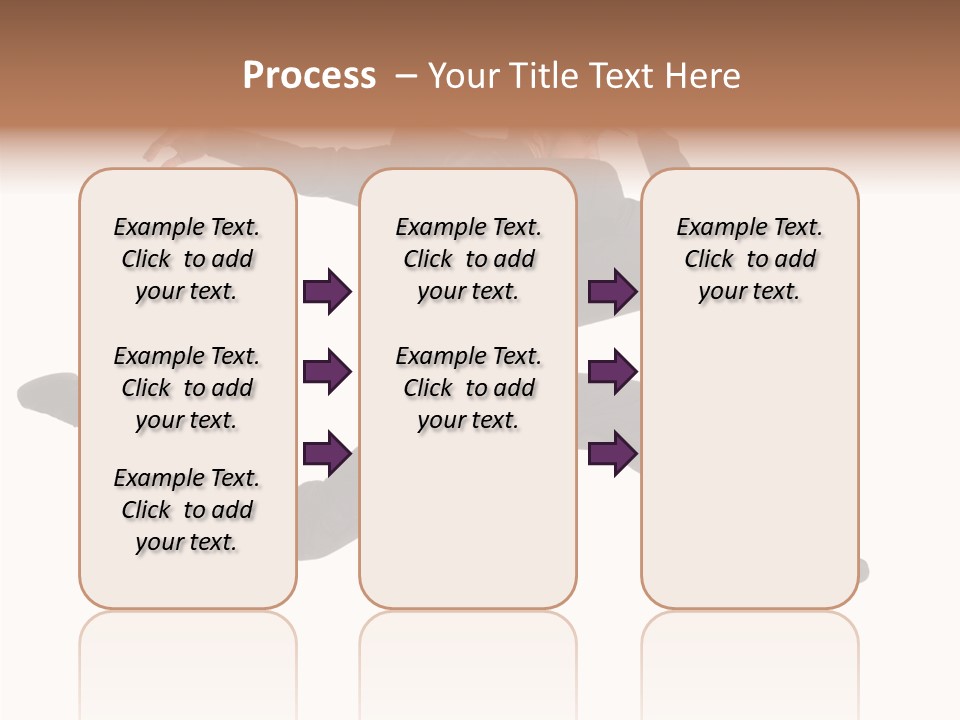 Business Suit Stranger PowerPoint Template