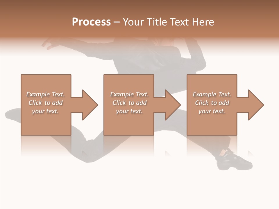 Business Suit Stranger PowerPoint Template