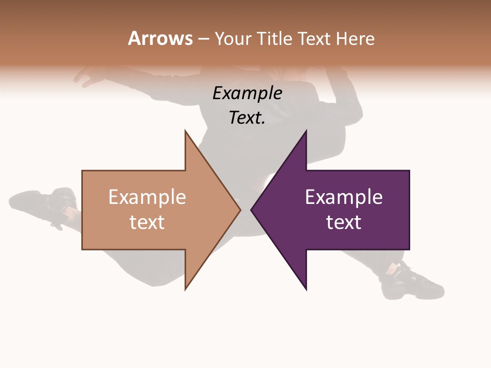 Business Suit Stranger PowerPoint Template