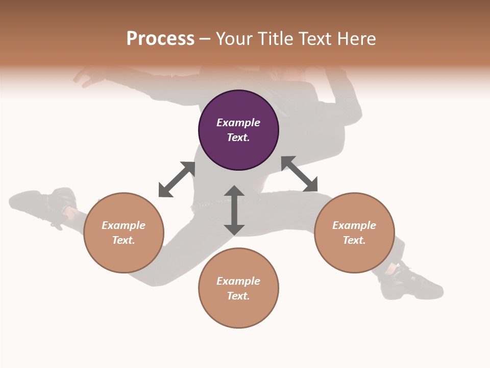 Business Suit Stranger PowerPoint Template