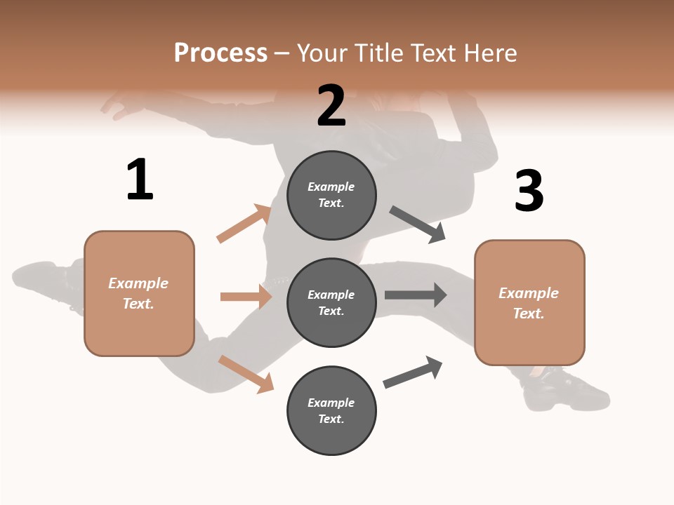 Business Suit Stranger PowerPoint Template