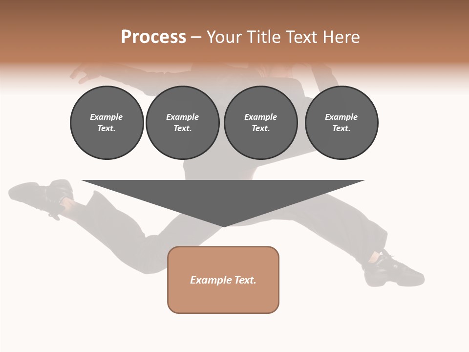 Business Suit Stranger PowerPoint Template