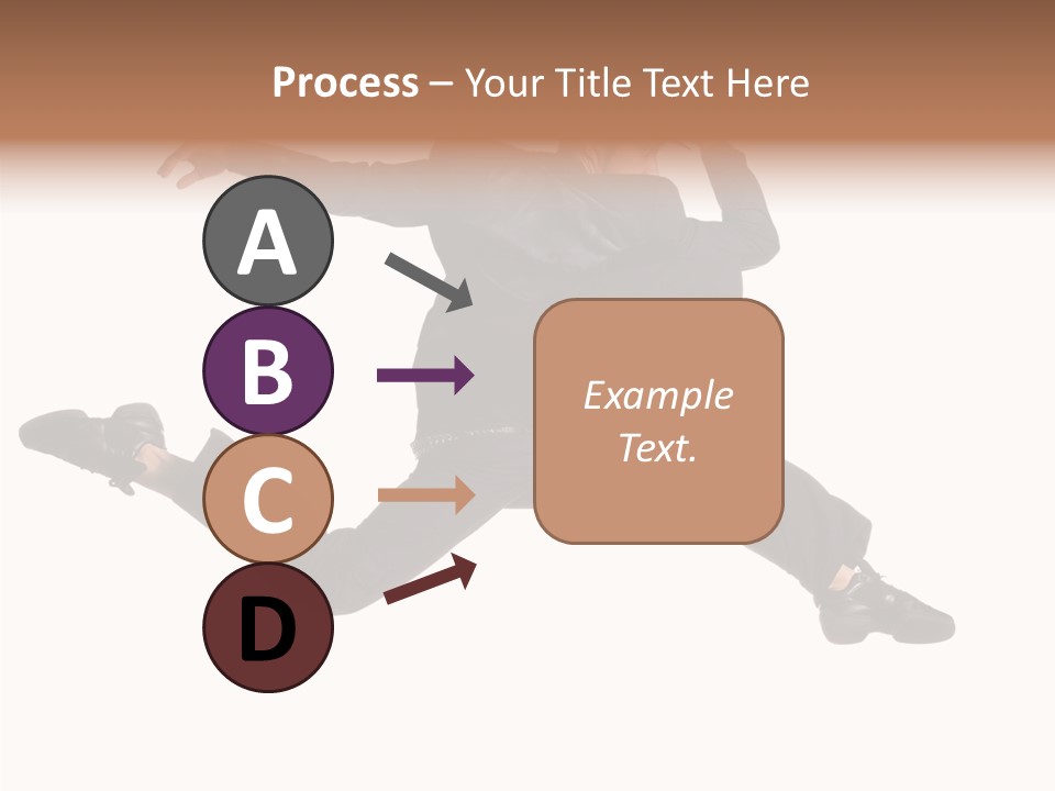 Business Suit Stranger PowerPoint Template