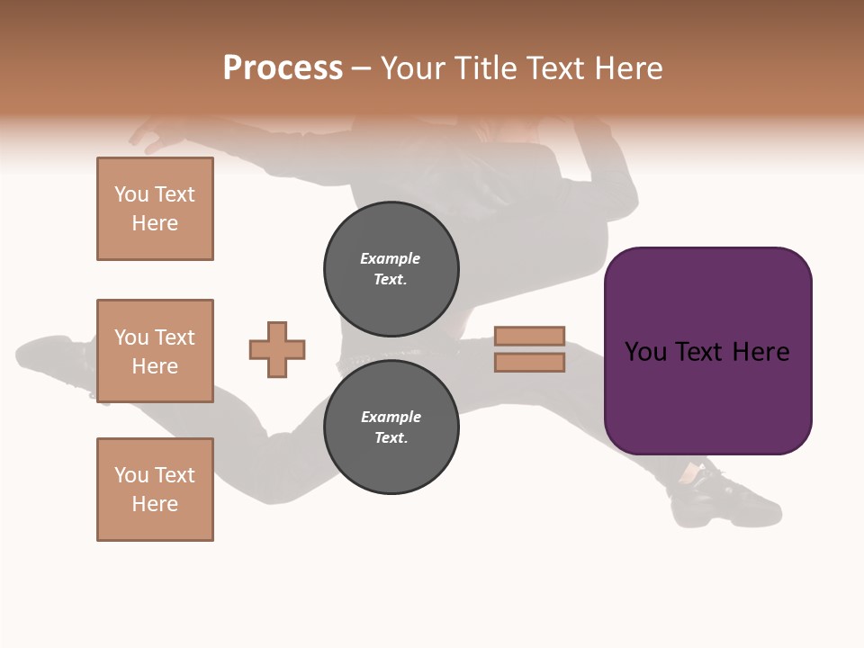 Business Suit Stranger PowerPoint Template