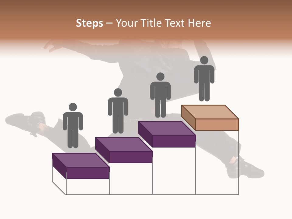 Business Suit Stranger PowerPoint Template