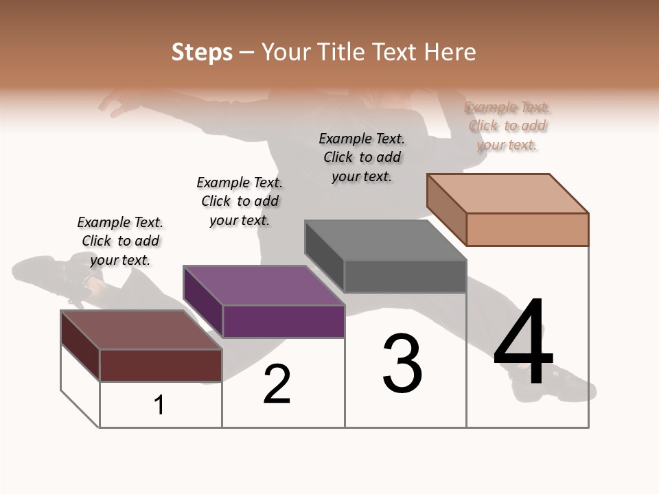 Business Suit Stranger PowerPoint Template