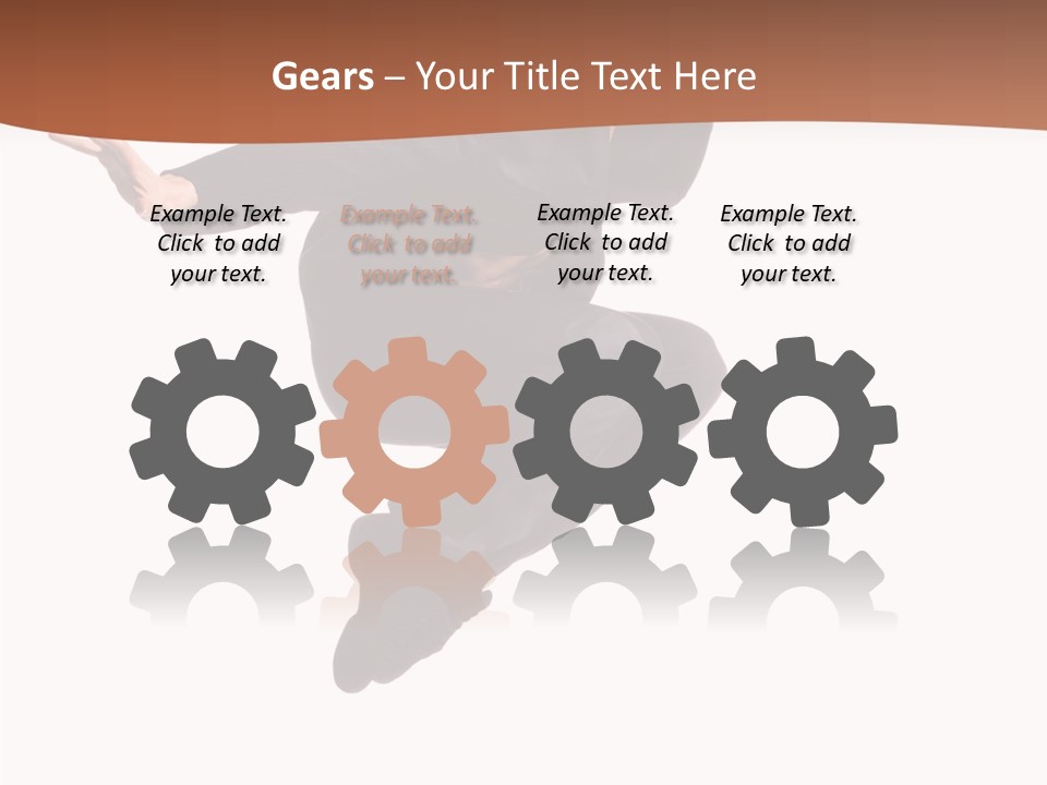 Business Cool Flexibility PowerPoint Template