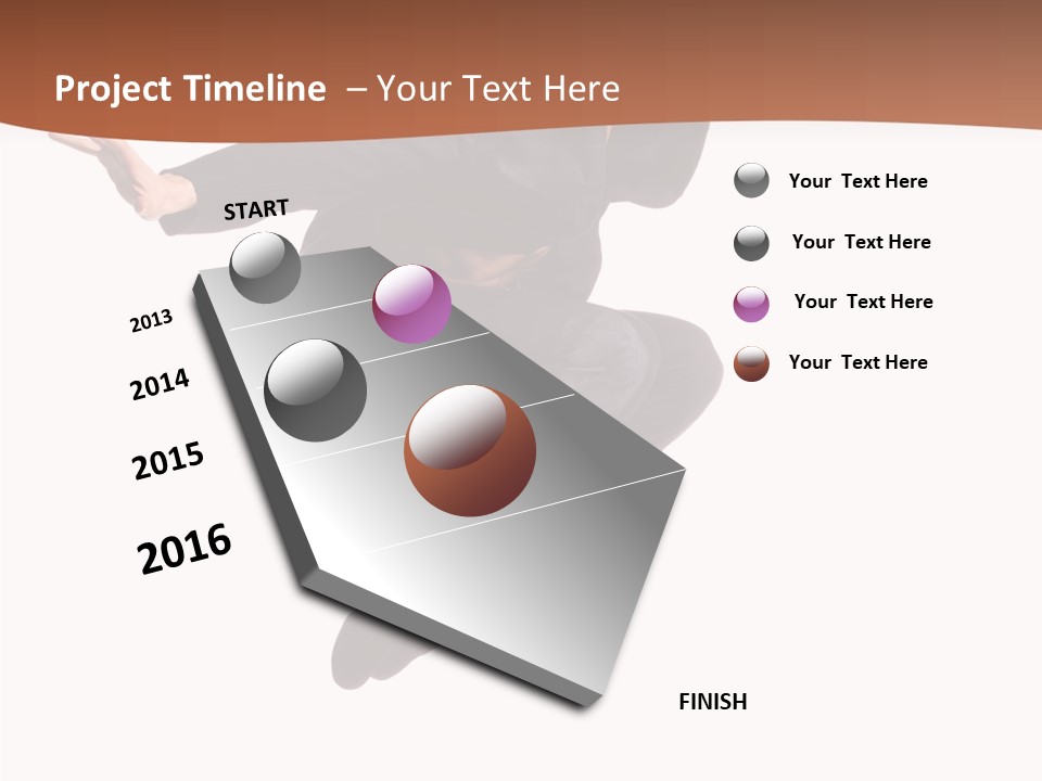 Business Cool Flexibility PowerPoint Template