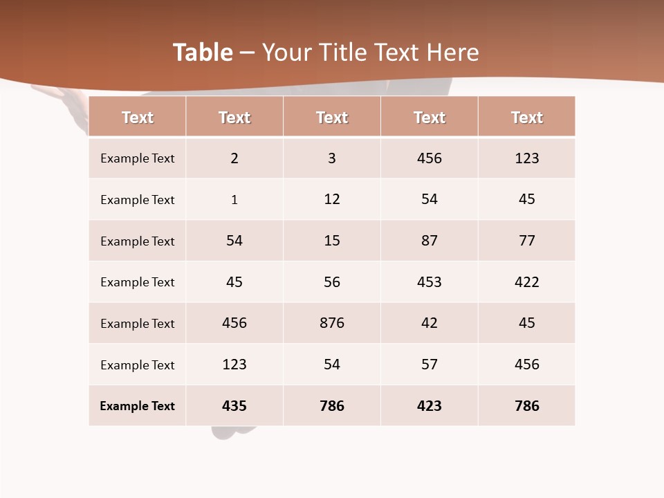 Business Cool Flexibility PowerPoint Template