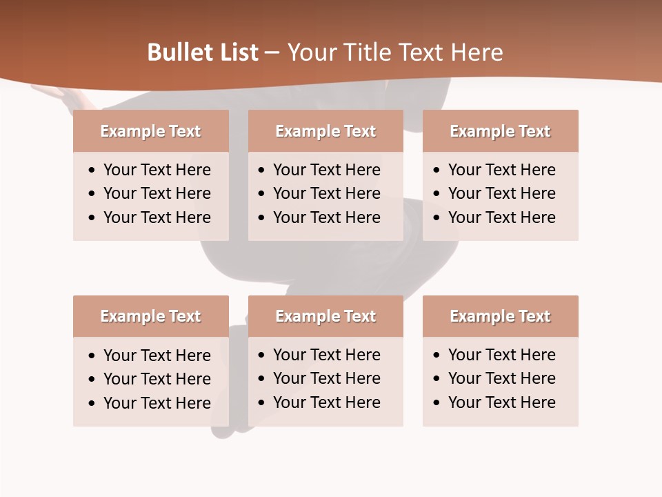Business Cool Flexibility PowerPoint Template