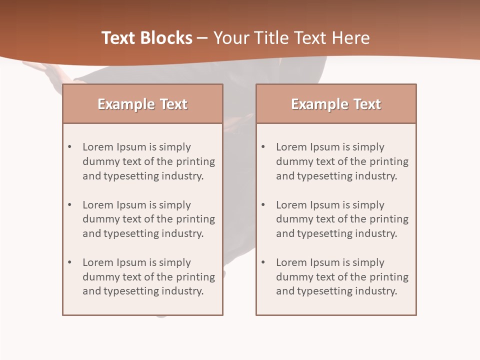 Business Cool Flexibility PowerPoint Template