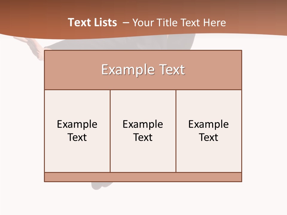 Business Cool Flexibility PowerPoint Template