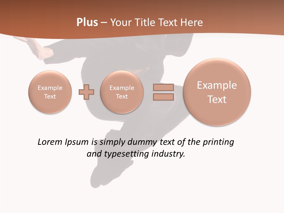 Business Cool Flexibility PowerPoint Template
