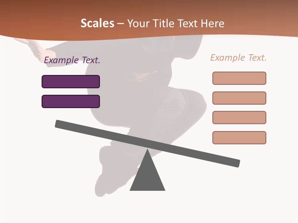 Business Cool Flexibility PowerPoint Template