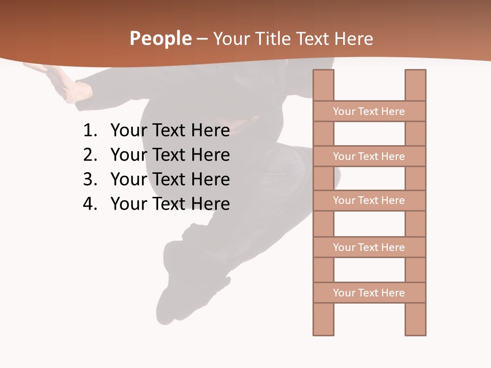 Business Cool Flexibility PowerPoint Template
