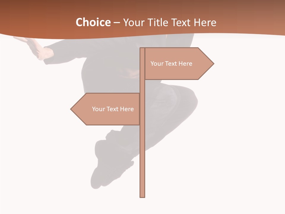 Business Cool Flexibility PowerPoint Template