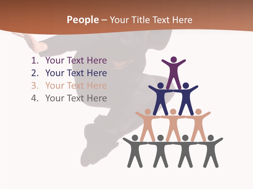 Business Cool Flexibility PowerPoint Template