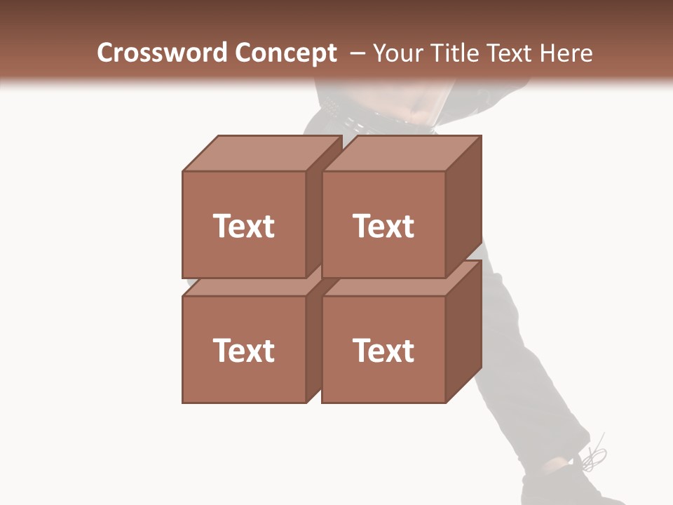 Hat Pose Action PowerPoint Template