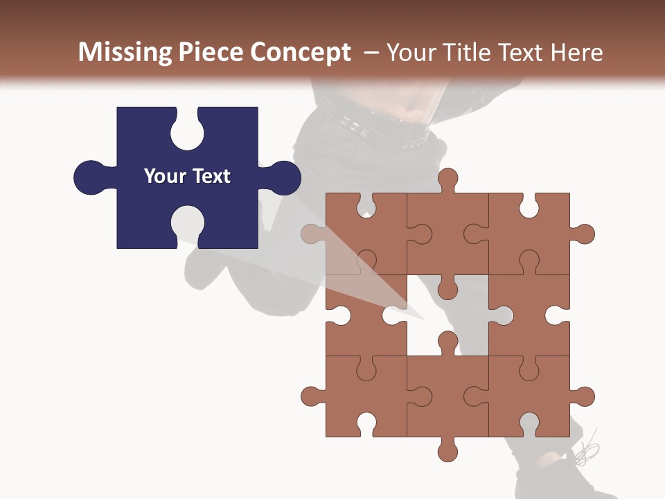 Hat Pose Action PowerPoint Template