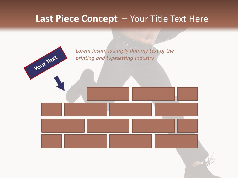 Hat Pose Action PowerPoint Template