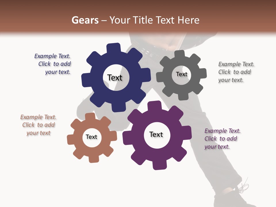 Hat Pose Action PowerPoint Template