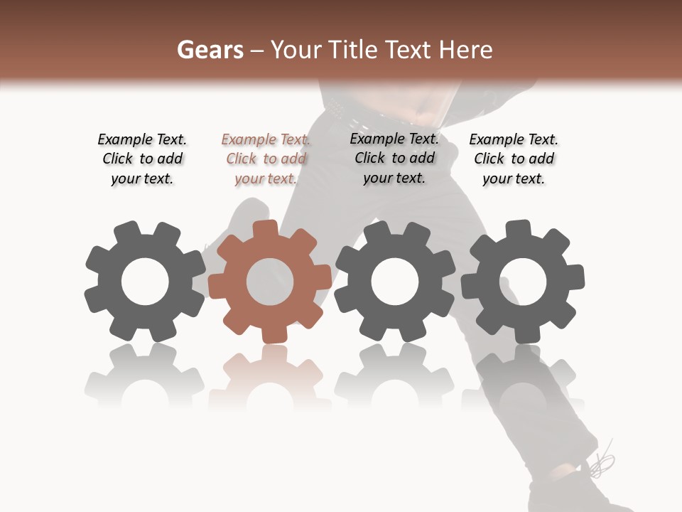 Hat Pose Action PowerPoint Template